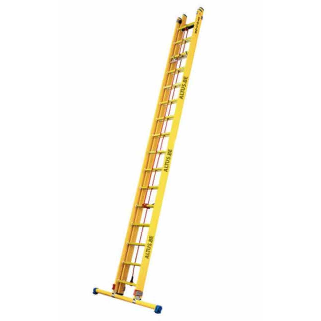 2-delige glasvezel touwschuifladder 2x16 sporten