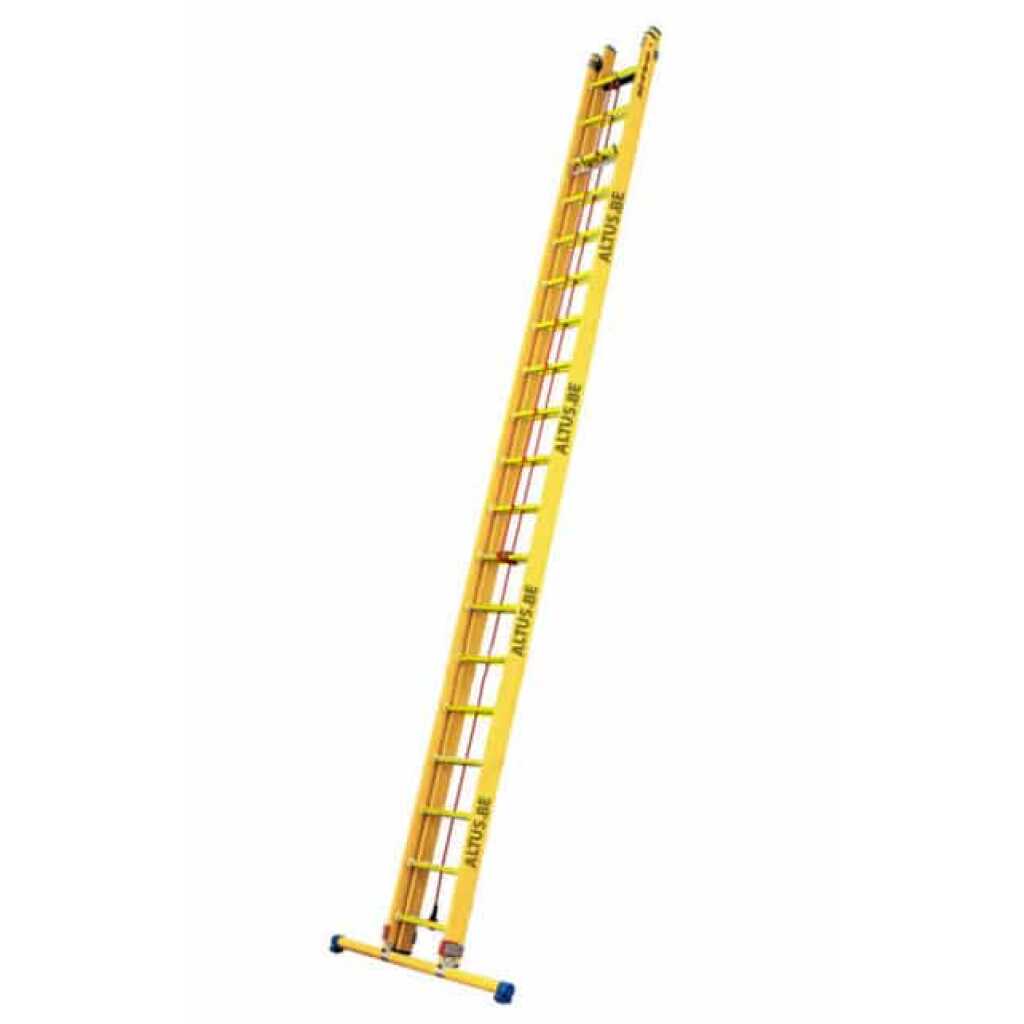 2-delige glasvezel touwschuifladder 2x19 sporten