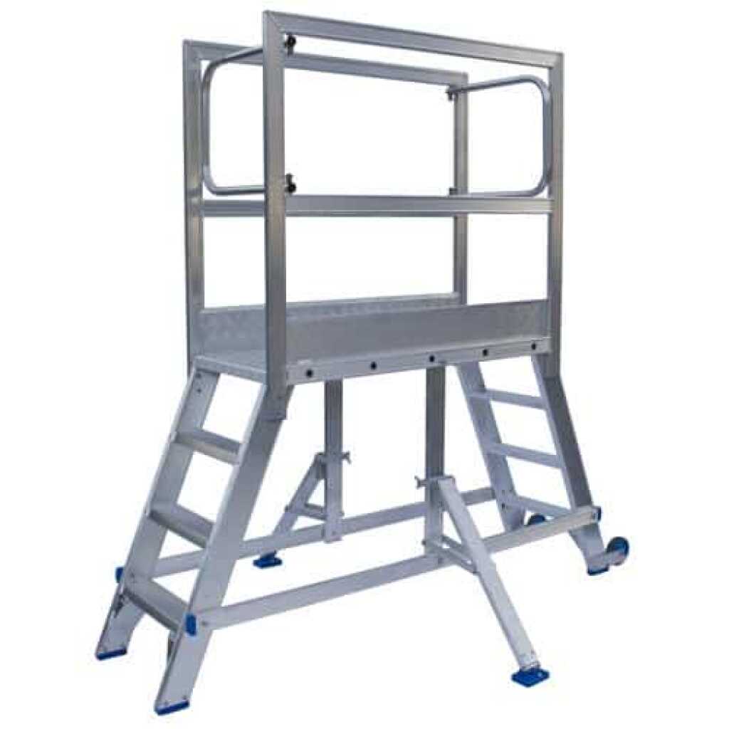 Solide mobiel werkplatform 2×5