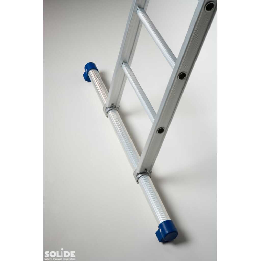 Solide stabiliteitsbalk 2-delige ladder