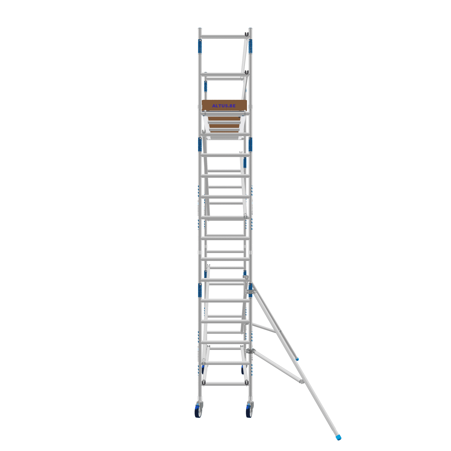 ALX Rolsteiger 75x190x6.30 mtr.wh carbondeck - Afbeelding 3