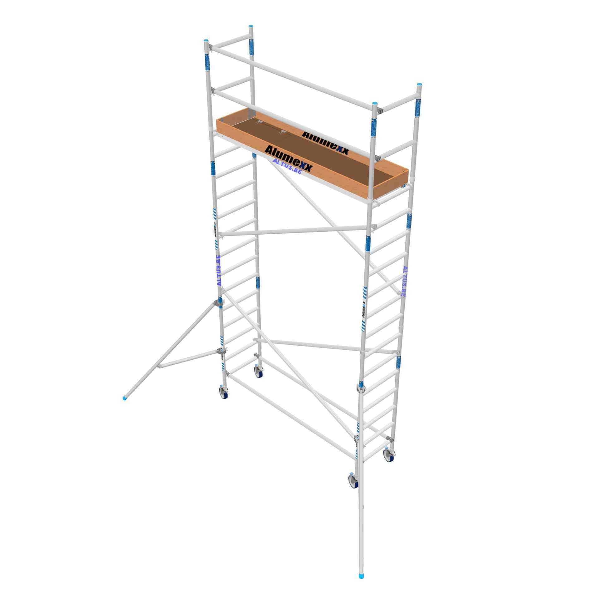 ALX Rolsteiger 75x190x6.30 mtr.wh carbondeck - Afbeelding 2