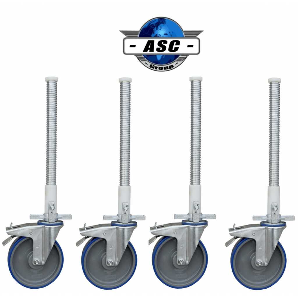 ASCQ32243 Asc set wielen 200mm 4 stuks