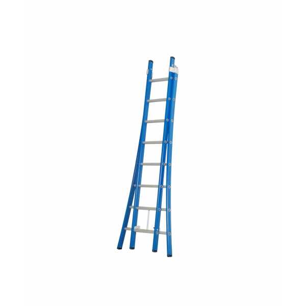 2-delige ladder Atlas 2x8 blue sporten
