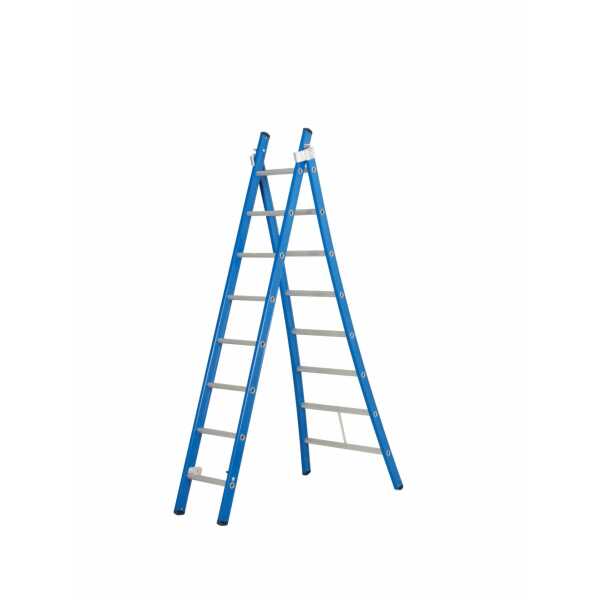 2-delige ladder Atlas 2x8 blue sporten