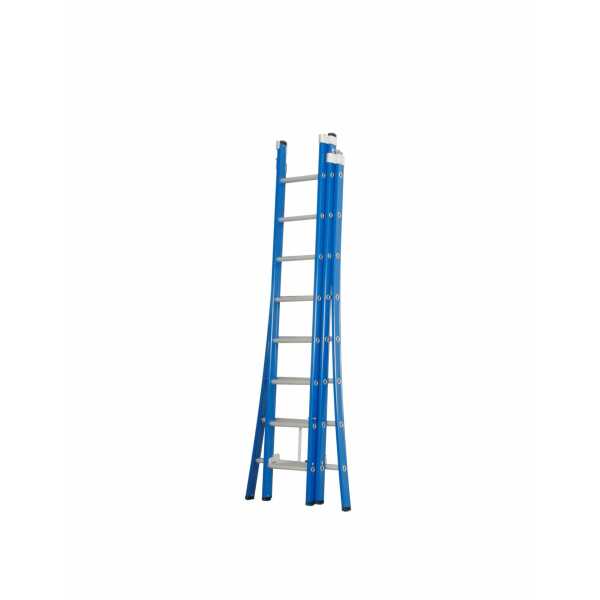 DAS 3-delige reformladder Atlas Blue 3x8 sporten - 5.25m