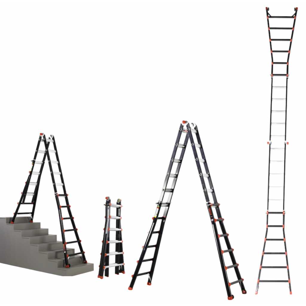 BigOne multifunctionele ladder TacTic 4x6 sporten-bgo4x6b-5425036600461