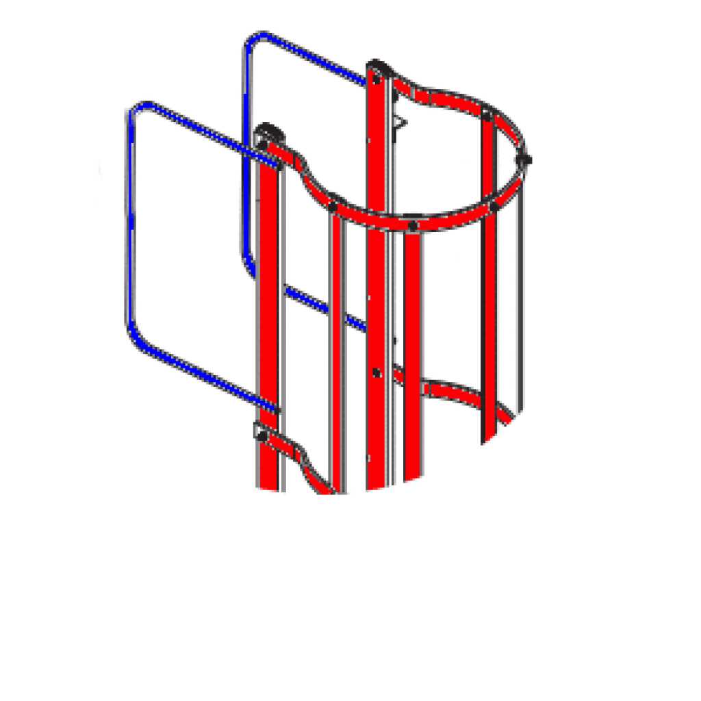 Brandladder uitstapbeugel per paar-BLUB-5413432150055