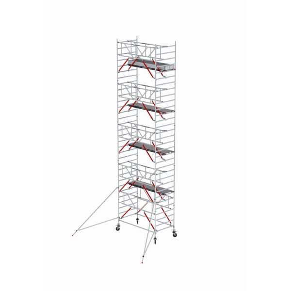 Rolsteiger RS TOWER 52-S Safe-Quick® Guardrail - Gevelvrij - werkhoogte 10,20m - 1,35x1,85 - Hout