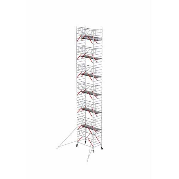 Rolsteiger RS TOWER 52-S Safe-Quick® Guardrail - Gevelvrij - 1,35x3,05 - werkhoogte 14,20m - Fiber-Deck®