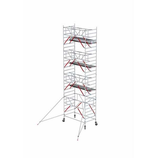 Rolsteiger RS TOWER 52-S Safe-Quick® Guardrail - Gevelvrij - werkhoogte 9,20m - 1,35x1,85 - Hout