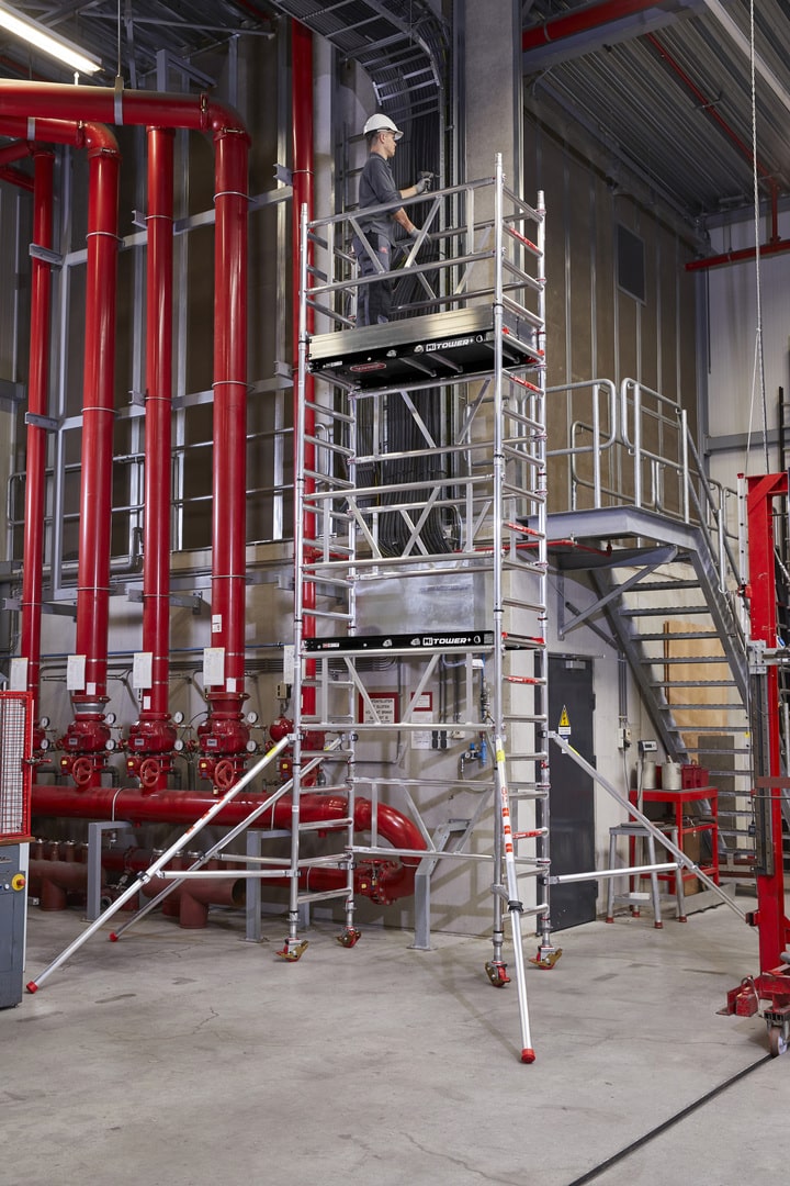 MiTOWER PLUS - WH 7,20m - Fiber-Deck® platformen - Afbeelding 2