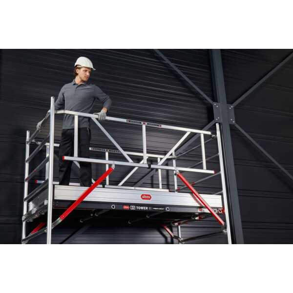 Altrex RS TOWER 51 PLUS-S Safe-Quick® - 0,90x2,45 - WH 8,20m - Fiber-Deck®