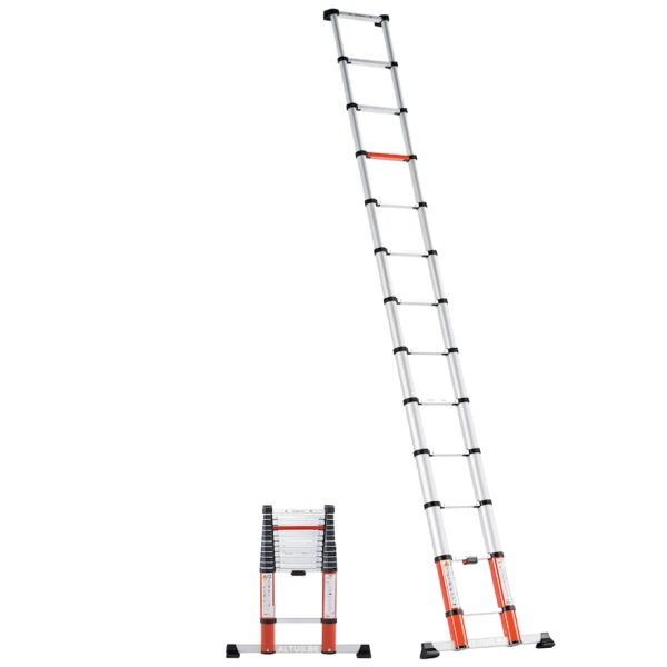 Altrex telescopische ladder Smart Up Go hobby 13 sporten - 3.80m