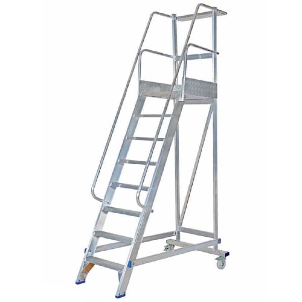 Solide Mobiele bordestrap niet plooibaar 8 treden