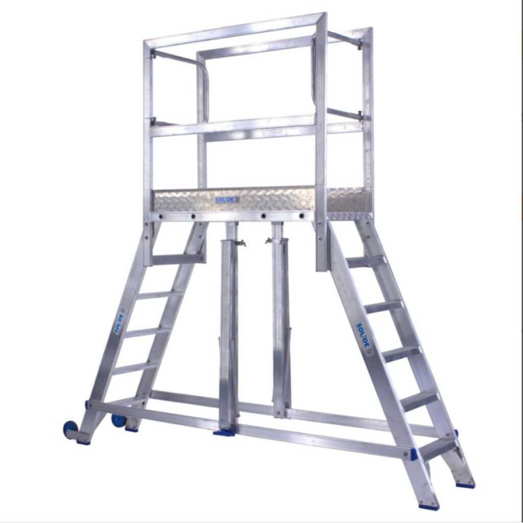 Solide mobiel werkplatform 2×6