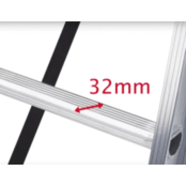 Altrex 1-delige ladder All-round 10 sporten - 2.55m