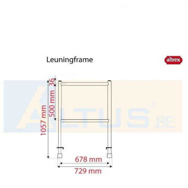 Altrex Leuningframe 75-50-2 sport RS4
