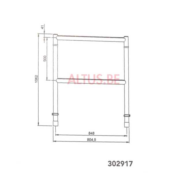 Leuningframe 90-2 sport RS5