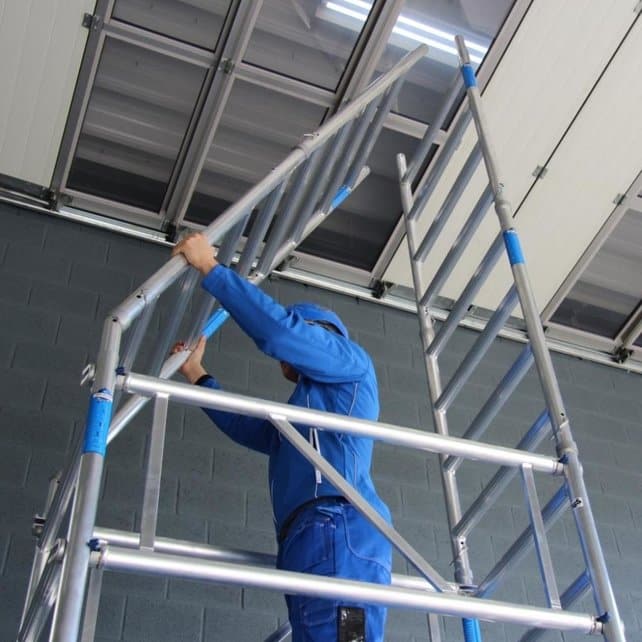 ASC XSS Tower éénpersoons rolsteiger werkhoogte 8.20 m - Afbeelding 6