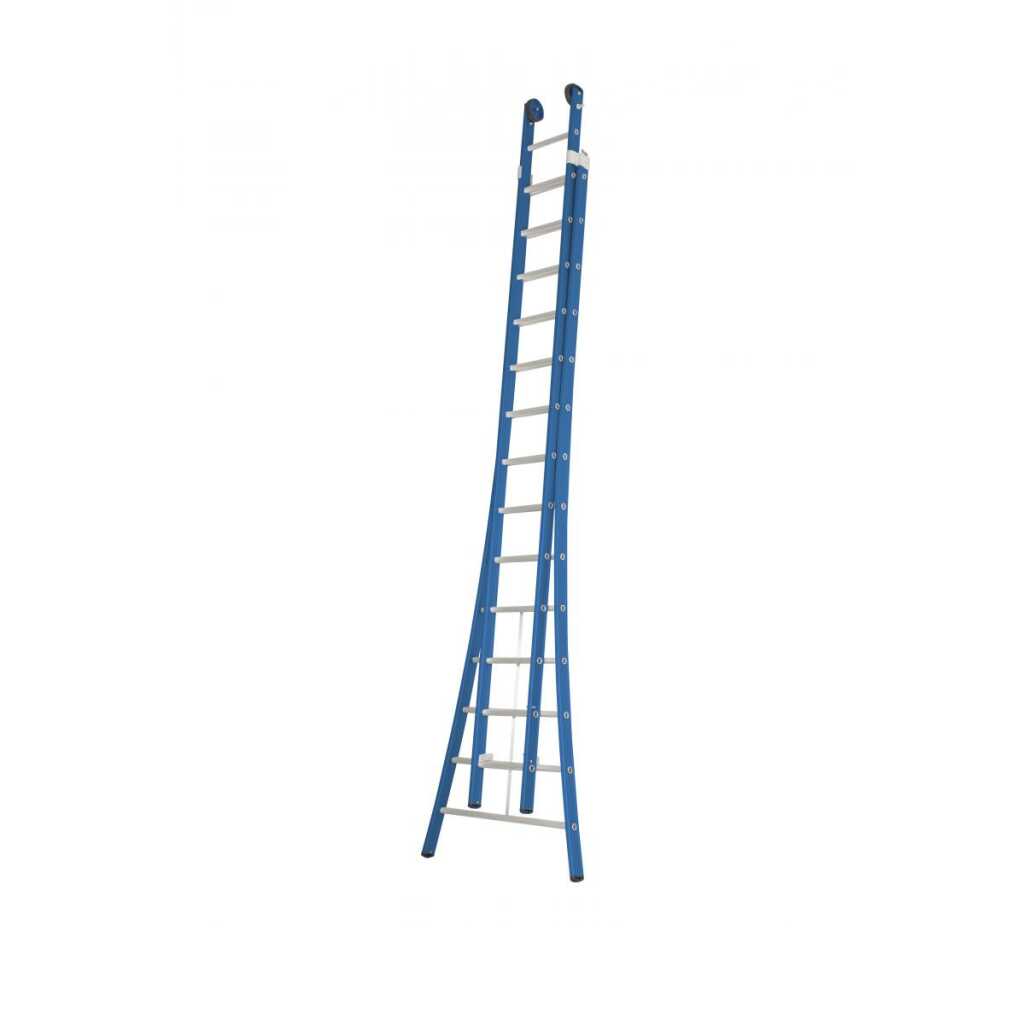 2-delige ladder Atlas 2x14 blue sporten