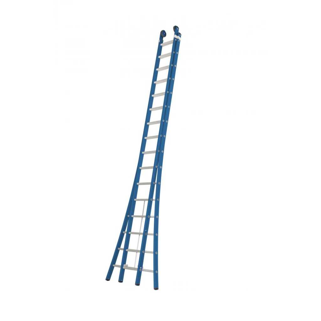 2-delige ladder Atlas 2x16 blue sporten