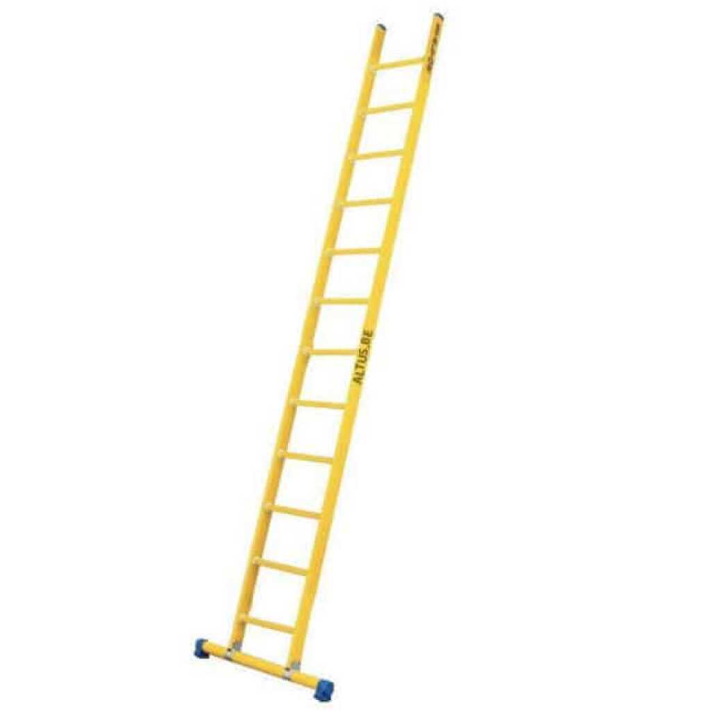 Enkel glasvezel ladder Staltor 12 sporten