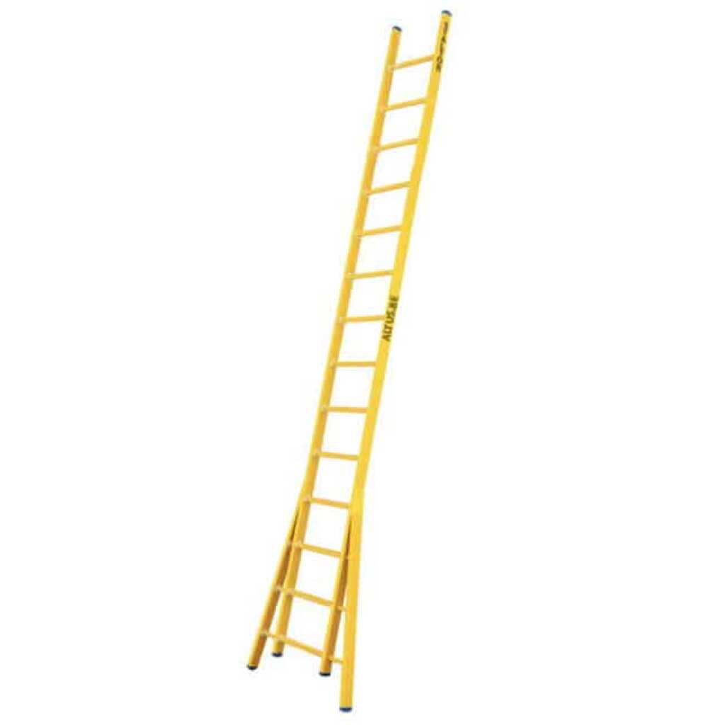 Enkel glasvezel ladder Staltor 14 sporten verbrede basis opengaande bomen
