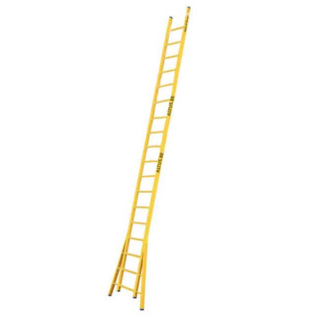 Enkel glasvezel ladder Staltor 18 sporten verbrede basis opengaande bomen