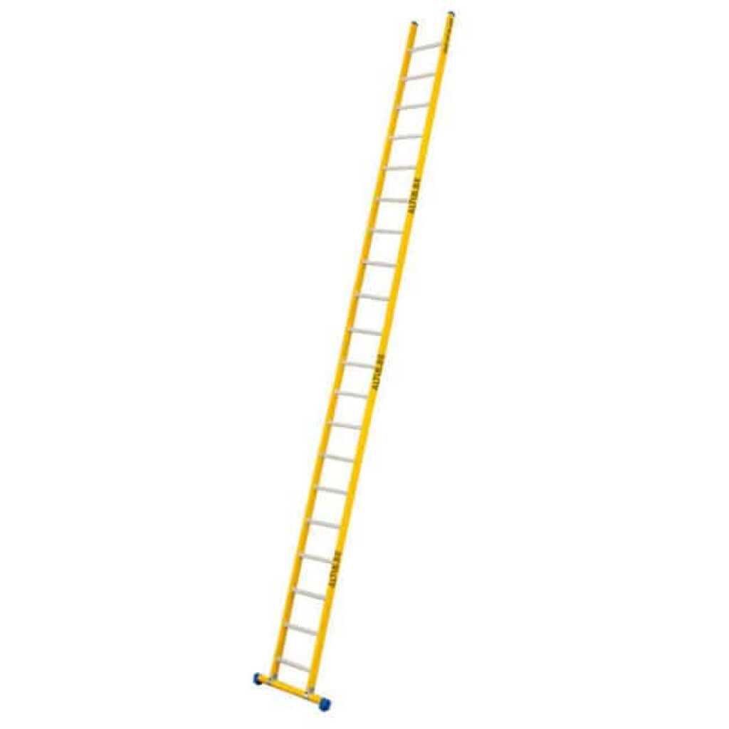 Enkel glasvezel ladder Staltor 20 alu sporten