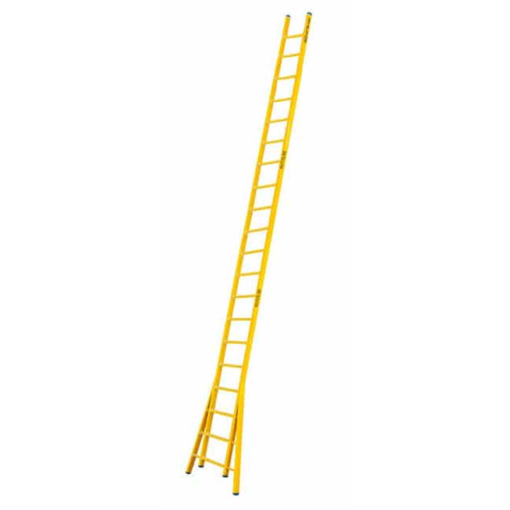 Enkel glasvezel ladder Staltor 20 sporten verbrede basis opengaande bomen