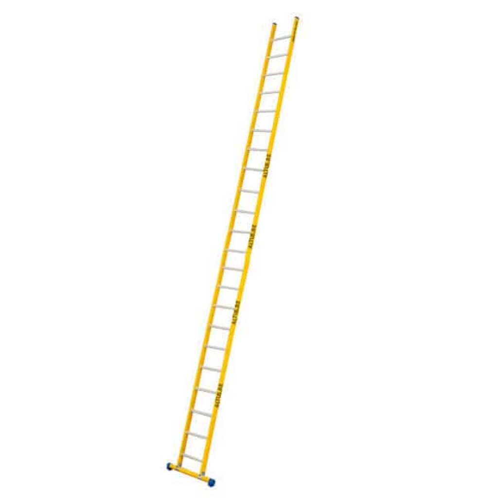Enkel glasvezel ladder Staltor 22 alu sporten