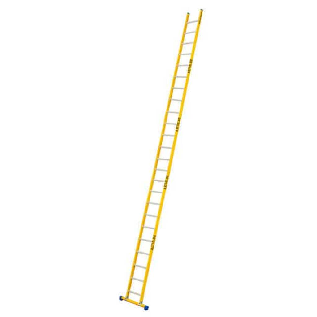 Enkel glasvezel ladder Staltor 24 alu sporten