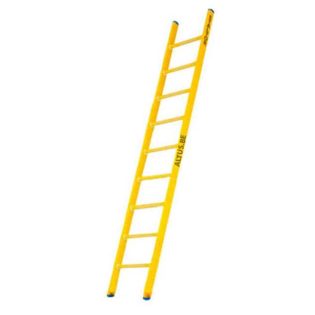 Enkel glasvezel ladder Staltor 9 sporten