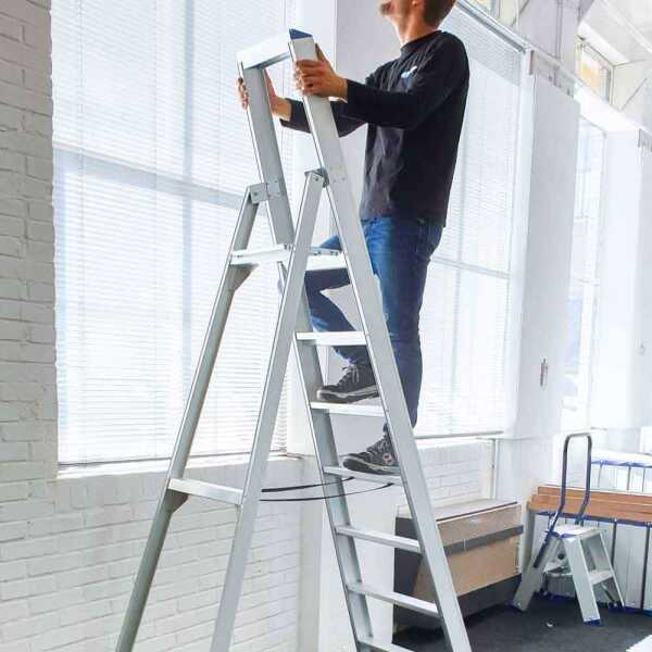 BigOne enkele trapladder Atom 7 treden