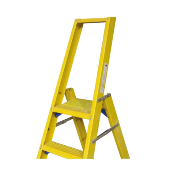 Staltor enkele glasvezel trapladder 2 treden
