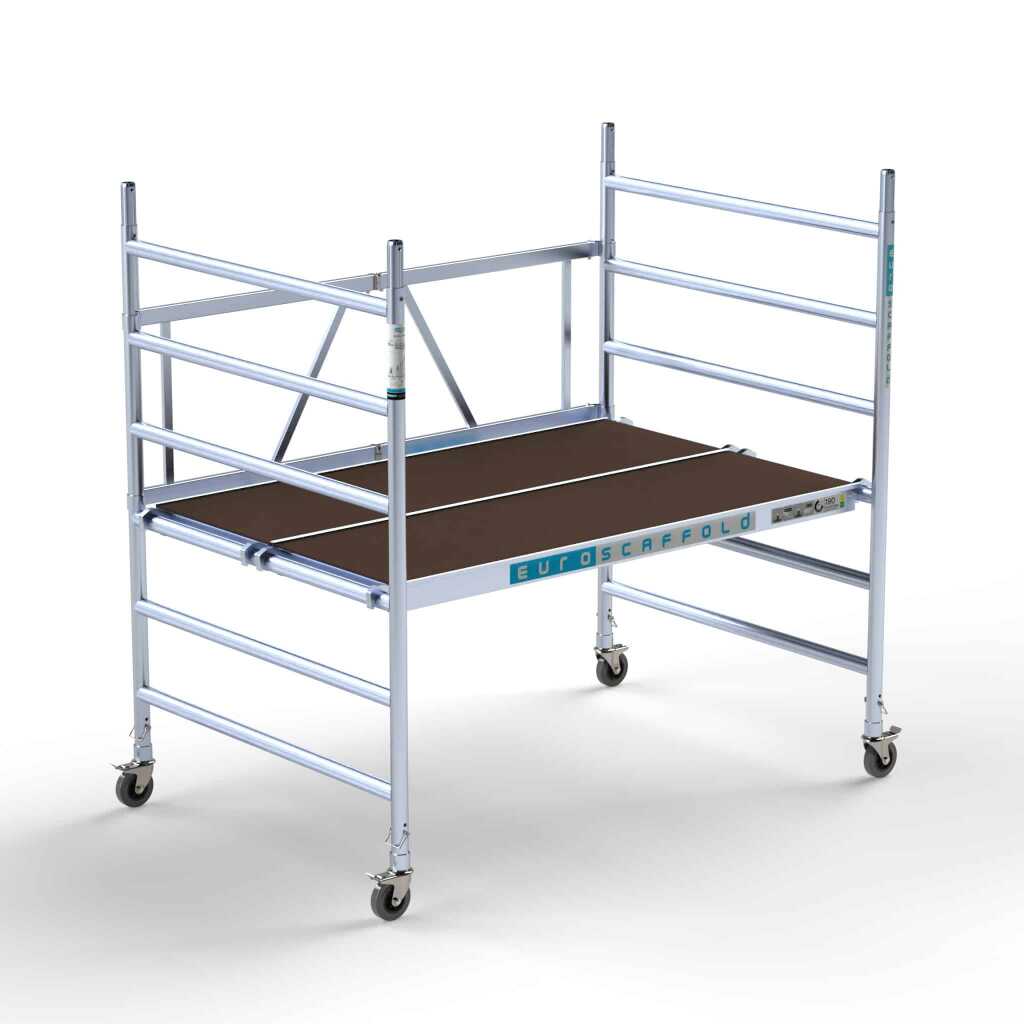Professionele vouwsteiger met 2x platform 1