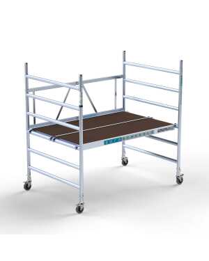 Professionele vouwsteiger met 2x platform 1