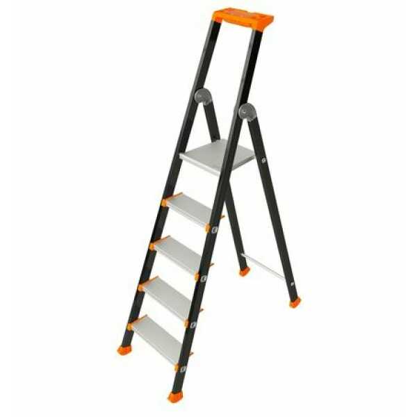 Enkele trapladder KOLOS 5 treden