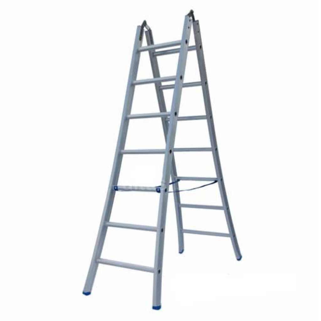solide scharnierladder 2x7