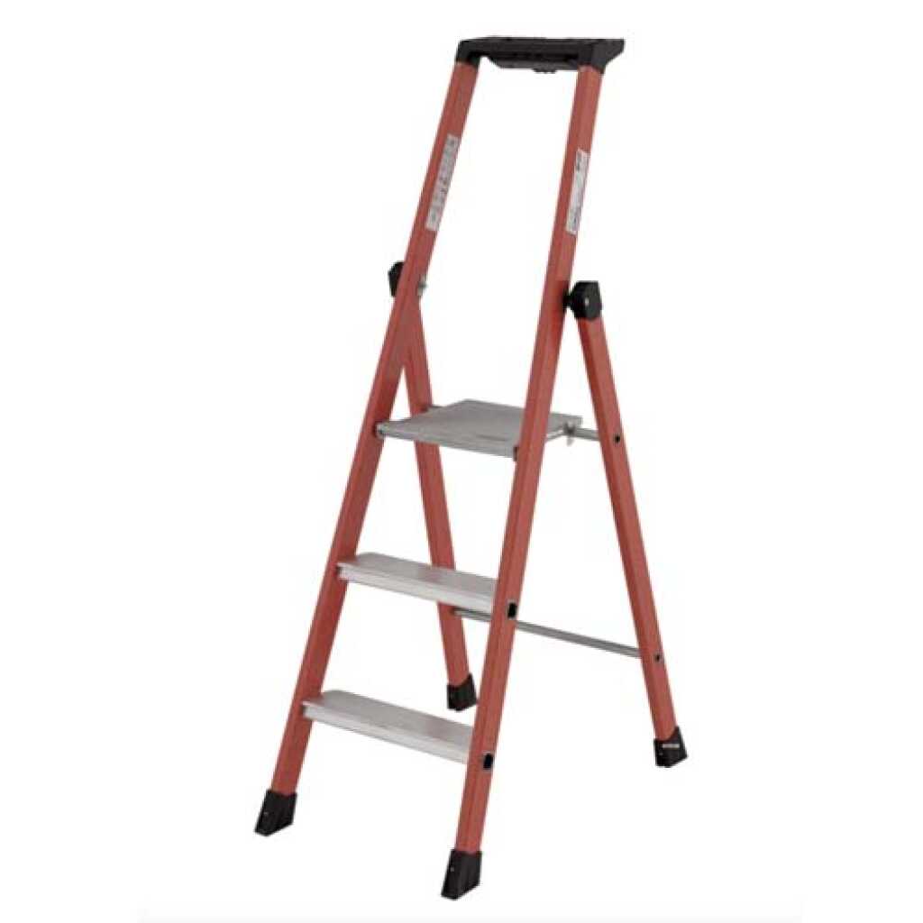 Tubesca Glasvezel trapladder Pro Intensif 3 treden