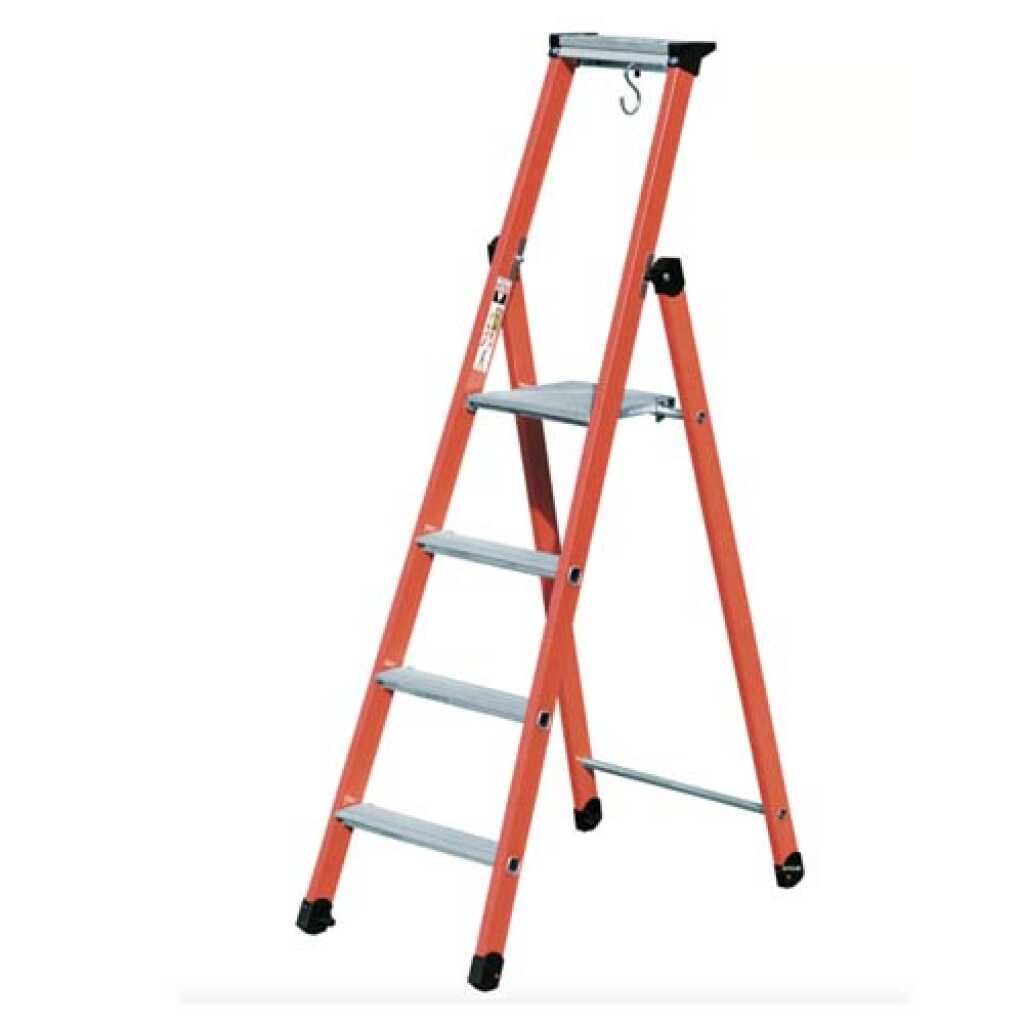 Tubesca Glasvezel trapladder Pro Intensif 4 treden