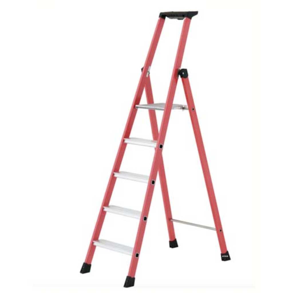 Tubesca Glasvezel trapladder Pro Intensif 5 treden