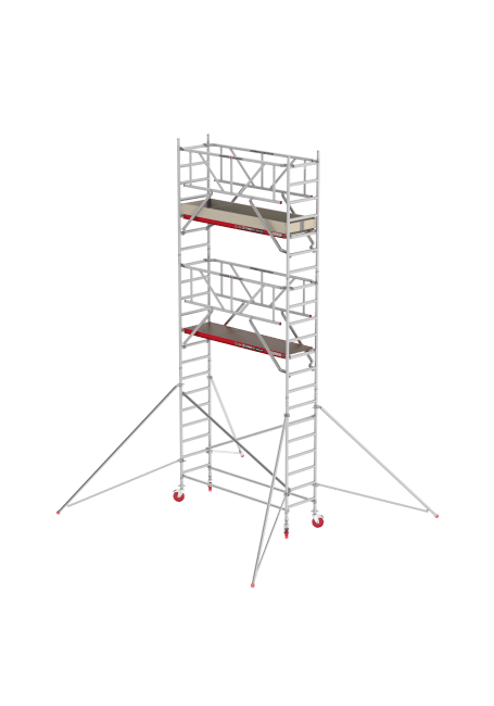 Rolsteiger RS TOWER 41-S Safe-Quick® Guardrail - 0,75x1,85 - WH 7,20m - Hout