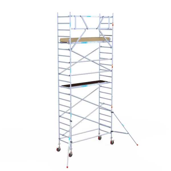Combideal: Aanhangwagen 250 + Rolsteiger 0.90x2.50x7.2 m wh