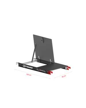 platform fiber-deck mitower met luik