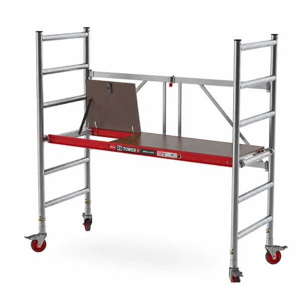 Altrex vouwsteiger RS44 power 0.75m x1.85m x werkhoogte 3.80m platform met luik