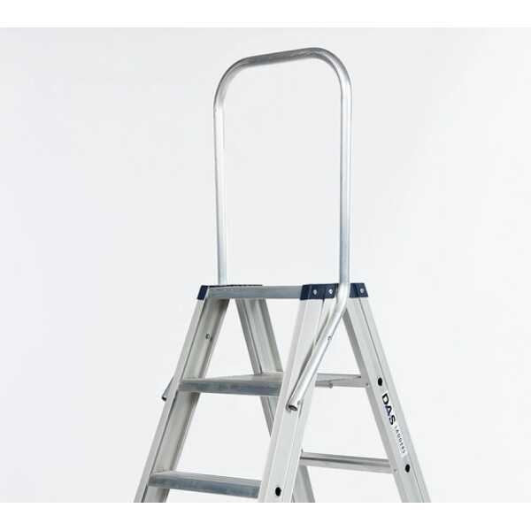 DAS 2x2 dubbele trapladder Ano met vaste beugel