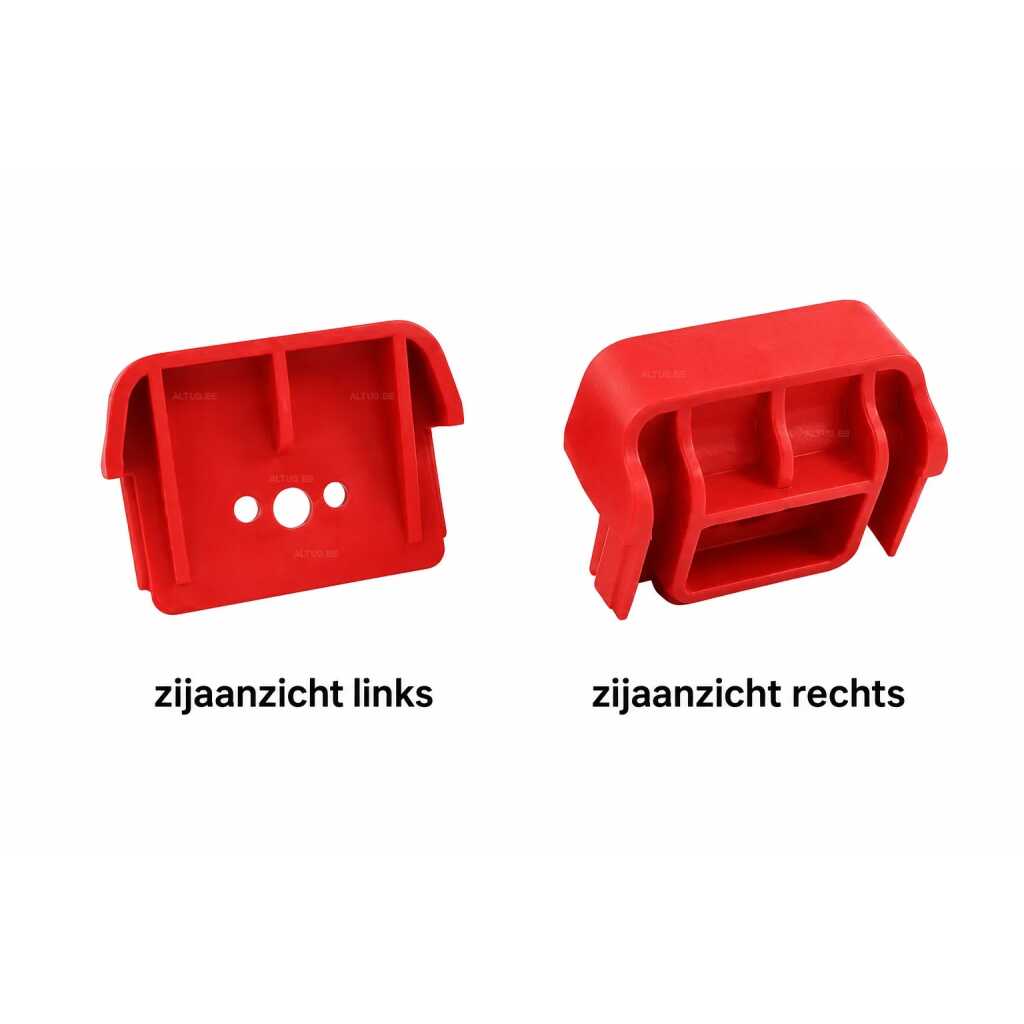 Mounter eindkap Z-ladder rood