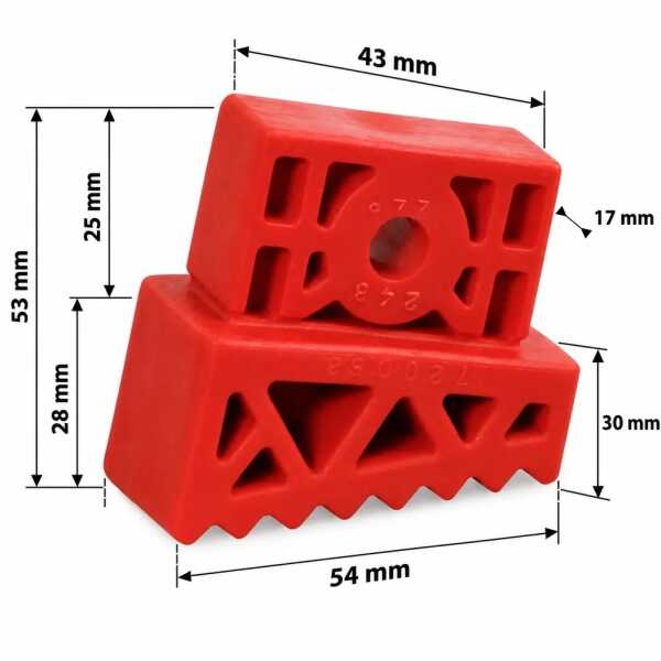 Altrex Set voet klein achter - Professionele trapladders